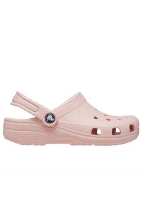 Klapki Crocs Classic Clog 206991-6UR - różowe. Kolor: różowy. Sezon: lato. Styl: młodzieżowy #1