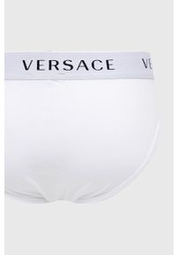 VERSACE - Versace slipy (2-pack) męskie kolor biały. Kolor: biały