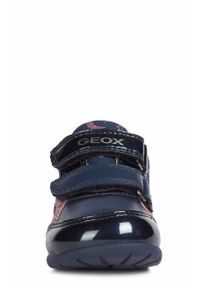 Geox - Buty dziecięce. Nosek buta: okrągły. Zapięcie: rzepy. Kolor: niebieski. Materiał: syntetyk, materiał, skóra ekologiczna, guma. Szerokość cholewki: normalna #7