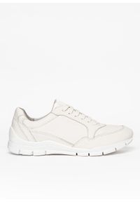Geox - Sneakersy damskie GEOX D Sukie (D04F2A 00085 C1000). Okazja: na co dzień. Kolor: biały. Materiał: materiał, skóra, syntetyk. Szerokość cholewki: normalna #4
