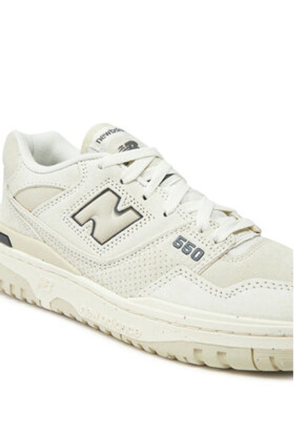 New Balance Sneakersy BBW550RF Beżowy. Kolor: beżowy. Materiał: zamsz, skóra
