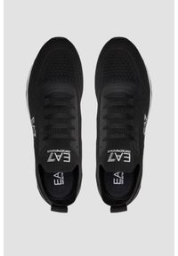 EA7 Emporio Armani - EA7 Czarne sneakersy. Kolor: niebieski #6