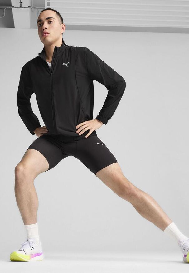 Puma - Męska kurtka do biegania VELOCITY PUMA Black. Kolor: czarny