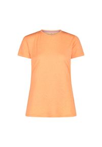 Koszulka damska CMP. Kolor: pomarańczowy. Materiał: materiał, tkanina. Sport: turystyka piesza #1