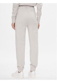 Calvin Klein Spodnie dresowe Metallic Micro Logo Jogger K20K206965 Beżowy Regular Fit. Kolor: beżowy. Materiał: bawełna #4