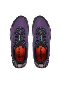 Adidas - adidas Trekkingi Terrex Anylander Rain.Rdy JQ1613 Fioletowy. Kolor: fioletowy. Materiał: materiał