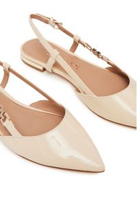 Guess Baleriny FLTFR2 PAF05 Écru. Materiał: skóra #4