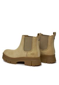 Ugg Sztyblety W Ashton Chelsea 1133893 Beżowy. Kolor: beżowy. Materiał: skóra