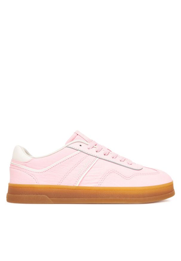 Tommy Jeans Sneakersy The Greenwich Textile EN0EN02805 Różowy. Kolor: różowy. Materiał: materiał