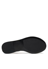 Calvin Klein Sandały Flat Sandal Relock Lth HW0HW01942 Écru #4