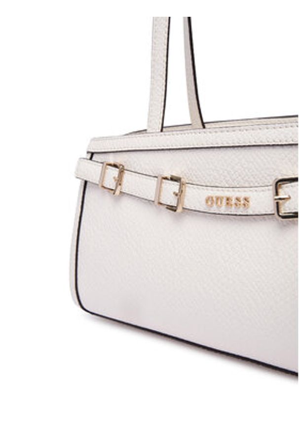 Guess Torebka Dovie HWKG99 09080 Kremowy. Kolor: kremowy. Materiał: skórzane