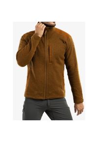 Fjällräven - Bluza turystyczna męska Fjallraven Buck Fleece. Kolor: brązowy