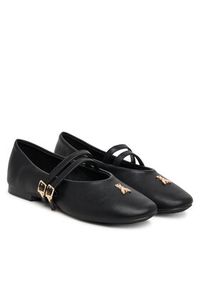 Patrizia Pepe Baleriny PPJ927.31 Czarny. Kolor: czarny. Materiał: skóra #3