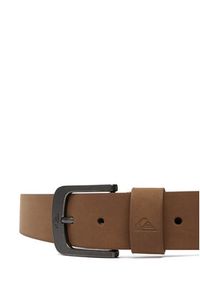 Quiksilver Pasek Main Street EQYAA04064 Brązowy. Kolor: brązowy. Materiał: skóra. Styl: street #3