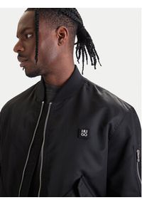 Hugo - HUGO Kurtka bomber Badam2611 50552650 Czarny Regular Fit. Kolor: czarny. Materiał: syntetyk #4