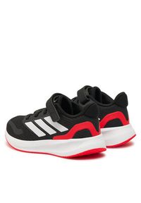 Adidas - adidas Sneakersy Runfalcon 5 Shoes Kids JP5150 Czarny. Kolor: czarny. Materiał: materiał #3