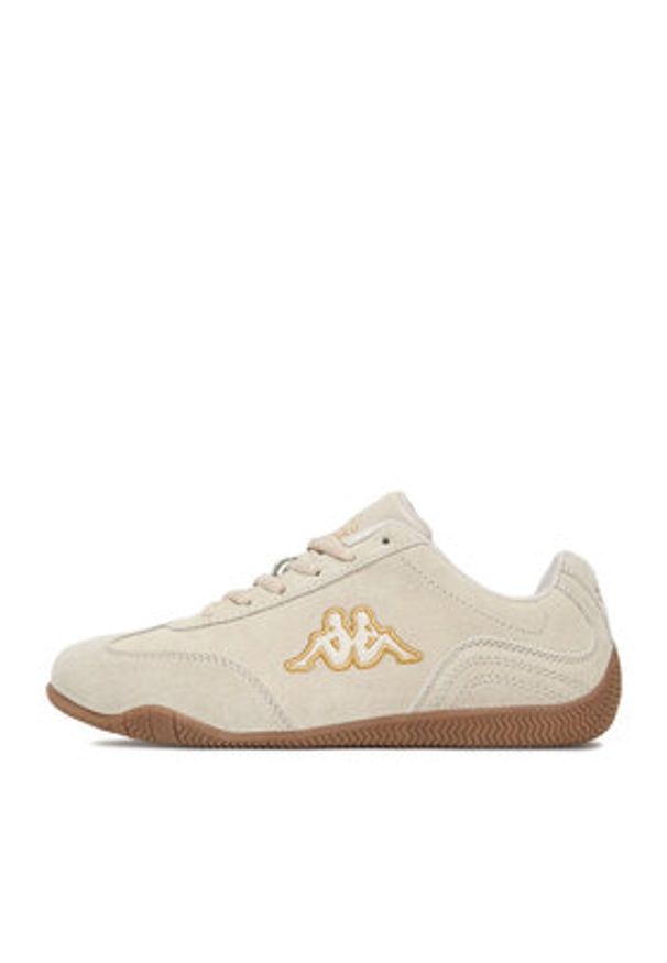 Kappa Sneakersy CEO-WP40-045Z-A Beżowy. Kolor: beżowy. Materiał: zamsz, skóra