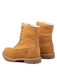 Timberland Trapery Authentic TB08329R2311 Brązowy. Kolor: brązowy. Materiał: nubuk, skóra #4