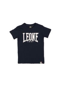 LEONE 1947 APPAREL - Podstawowa koszulka dziecięca. Kolor: niebieski. Sport: joga i pilates