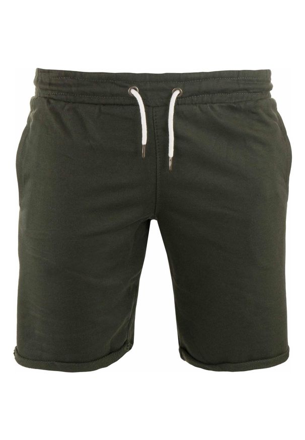 THE RUNNING REPUBLIC - Męskie EMO Szorty w Zielonym Kolorze - Wygoda i Styl. Kolor: wielokolorowy, brązowy, zielony. Materiał: poliester, bawełna. Długość: krótkie. Sezon: lato. Sport: bieganie