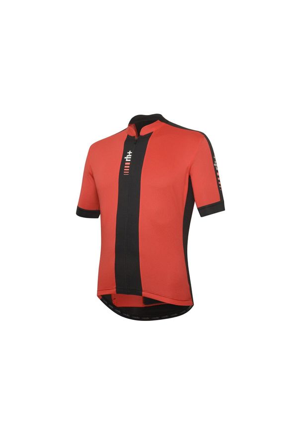 RH+ - Jersey rh+ Primo. Kolor: wielokolorowy, czarny, czerwony. Materiał: jersey. Sport: kolarstwo
