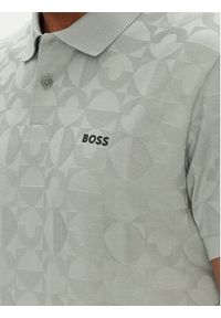 BOSS Polo Pirax 50538191 Zielony Relaxed Fit. Typ kołnierza: polo. Kolor: zielony. Materiał: bawełna