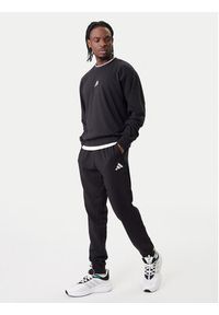 Adidas - adidas Bluza Essentials Feel Cozy JE3837 Czarny Regular Fit. Kolor: czarny. Materiał: syntetyk #4