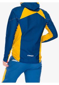 CRAZY - Bluza z kapturem męska Crazy Pull Pegasus. Typ kołnierza: kaptur. Kolor: niebieski. Sezon: zima. Sport: narciarstwo