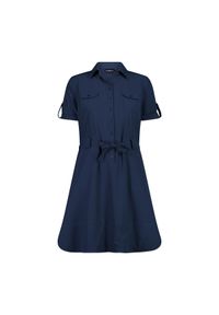 Sukienka damska CMP. Kolor: niebieski. Materiał: materiał. Sport: turystyka piesza #1