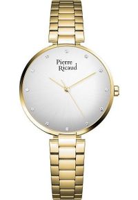 Zegarek Pierre Ricaud Zegarek damski Pierre Ricaud P22057.1143Q CYRKONIE złoty. Kolor: złoty #1
