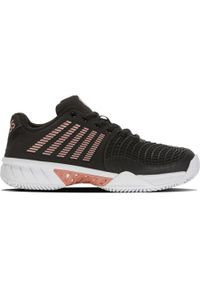 Damskie buty do tenisa K-Swiss Express Light 3 Hb. Kolor: szary, czarny, wielokolorowy. Materiał: materiał, syntetyk. Sport: tenis #1