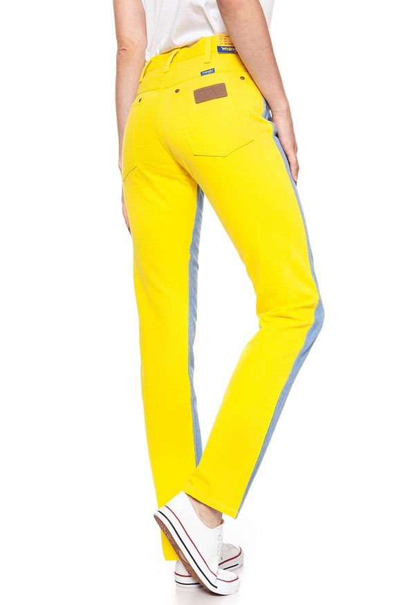 Wrangler - WRANGLER 11MWZ B&Y COLBLOCK W1MZUT303 112127713. Wzór: aplikacja