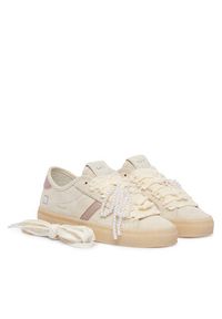D.A.T.E. Sneakersy Tender W441-TE-BW Beżowy. Kolor: beżowy. Materiał: skóra, zamsz #3
