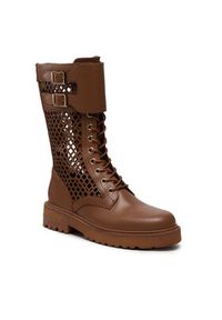 Pinko - PINKO Botki Noemi Stivale PE 22 BLKS1 1H212D Y87W Brązowy. Kolor: brązowy. Materiał: skóra #4