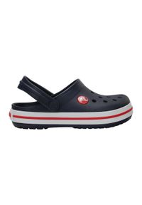 Buty do chodzenia niemowlęce Crocs Crocband Clog. Zapięcie: bez zapięcia. Kolor: niebieski. Materiał: guma, syntetyk, materiał. Szerokość cholewki: normalna. Sport: turystyka piesza