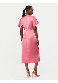 Rinascimento Sukienka koktajlowa CFC0127457003 Różowy Regular Fit. Kolor: różowy. Materiał: syntetyk. Styl: wizytowy #5