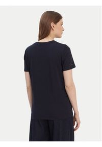 TOMMY HILFIGER - Tommy Hilfiger T-Shirt 1985 WW0WW37877 Granatowy Regular Fit. Kolor: niebieski. Materiał: bawełna #2