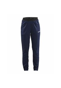 Spodnie sportowe damskie Craft Evolve. Kolor: niebieski. Materiał: syntetyk, materiał. Sport: fitness #1