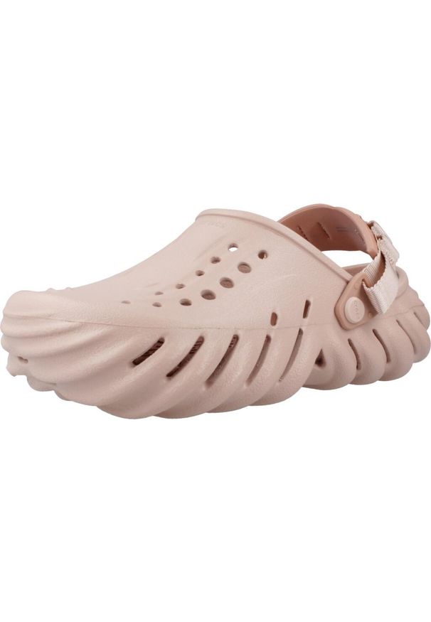 Buty do chodzenia męskie Crocs Echo Clog. Kolor: beżowy, różowy, wielokolorowy. Materiał: guma, syntetyk, materiał. Szerokość cholewki: normalna. Sport: turystyka piesza