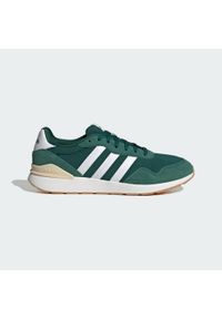 Adidas - Buty Run 60s 4.0. Kolor: wielokolorowy, biały, beżowy, zielony. Sezon: lato. Sport: bieganie #1