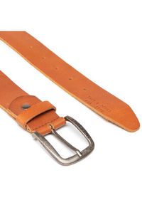 Jack & Jones - Jack&Jones Pasek Męski Jackpaul Leather Belt 12111286 Brązowy. Kolor: brązowy. Materiał: skóra