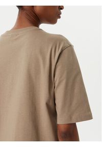 Guess T-Shirt V4YI06 I3Z14 Beżowy Regular Fit. Kolor: beżowy. Materiał: bawełna #3