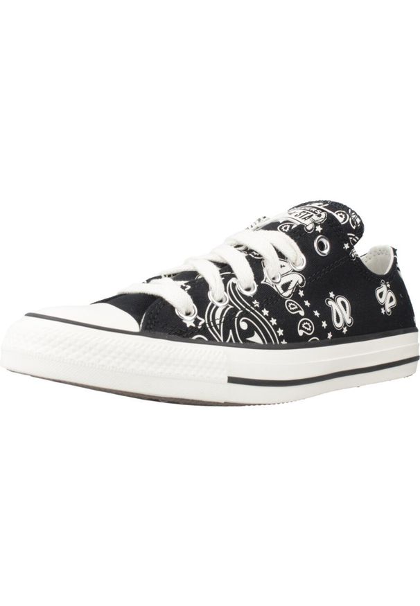 Tenisówki Converse Model Chuck Taylor All Star Paisley Kolor Czarny. Kolor: czarny. Materiał: tkanina. Wzór: paisley