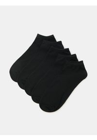 Sinsay - Skarpetki stopki 5pack - czarny. Kolor: czarny