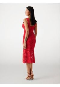 Guess Sukienka 175957 Czerwony Classic Fit. Kolor: czerwony #5