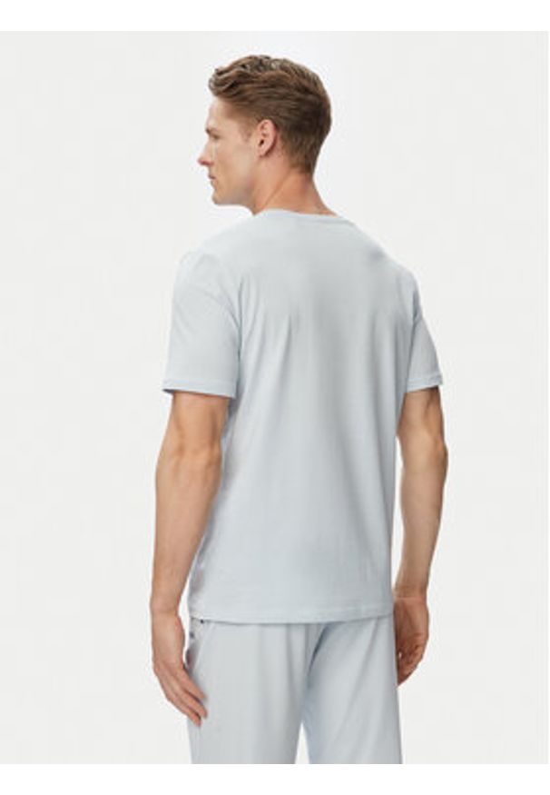 BOSS T-Shirt Mix&Match 50515312 Niebieski jasny Regular Fit. Kolor: niebieski. Materiał: bawełna