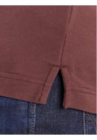 Wrangler Polo 112371508 Brązowy Regular Fit. Typ kołnierza: polo. Kolor: brązowy. Materiał: bawełna