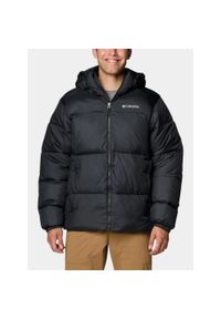 columbia - Kurtka Zimowa Męska Columbia Puffect II. Kolor: czarny. Materiał: syntetyk, materiał. Sezon: zima. Styl: sportowy #1