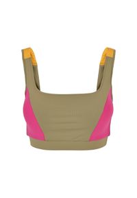 Biustonosz dla kobiet Urban Classics Color Block(GT). Kolor: różowy #1
