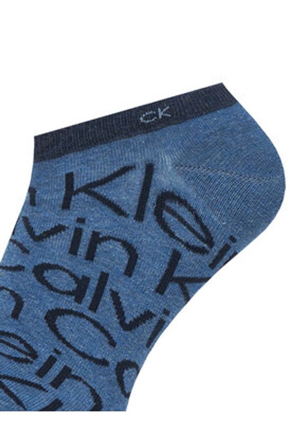 Calvin Klein Skarpety krótkie 701218714 Kolorowy. Materiał: bawełna, materiał. Wzór: kolorowy